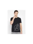 Marvel Avengers Black Tshirt For Men