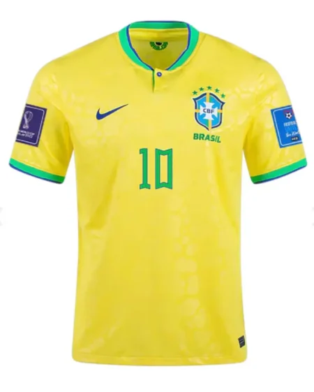 Neymar Jr Brazil Home Soccer Jersey