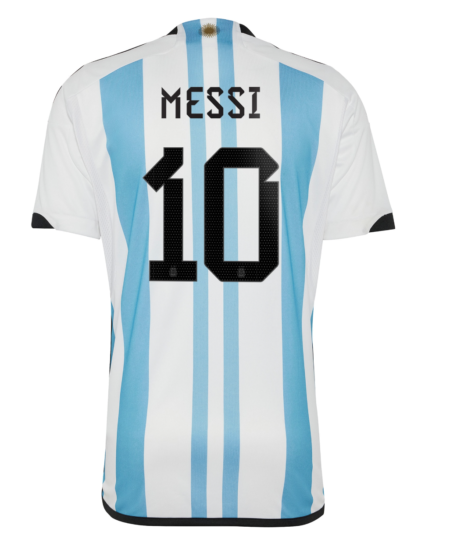 Lionel Messi Argentina Home Jersey