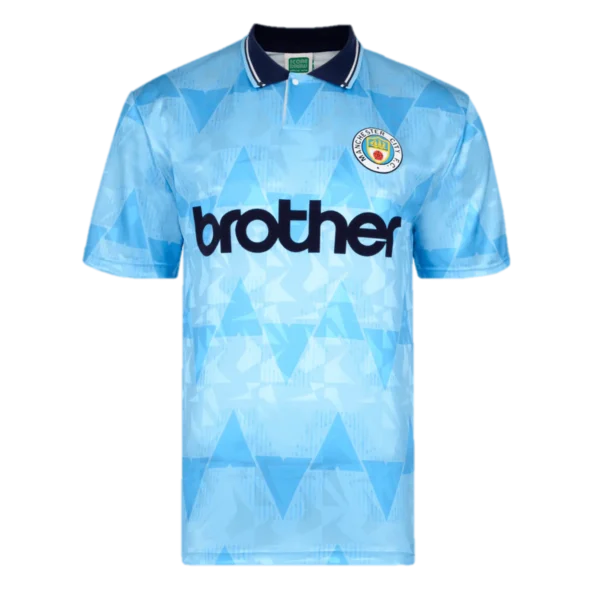 Manchester City 1989 Retro Home Shirt-min