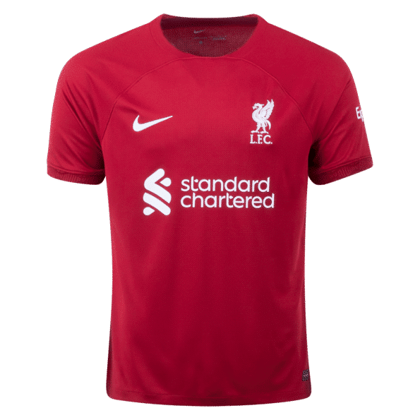 Men’s Replica Nike Liverpool Home Jersey 22_23 –