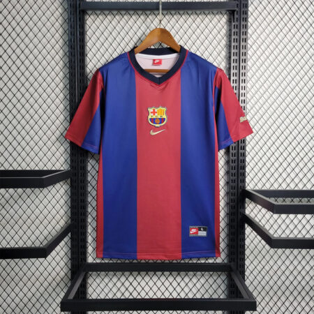Barcelona home 1998-1999 retro jersey