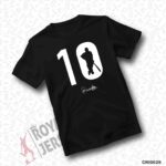 Legendary Number 10tendulkar Art Round Neck Tshirt