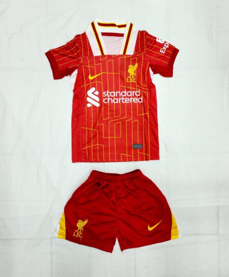 Liverpool jersey 24/25 kids set