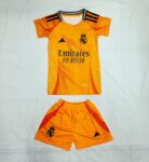 Real madrid away jersey 24/25 kids set